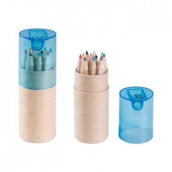 matite personalizzate mini in astuccino di cartone rigido con coperchio
