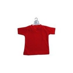 mini t-shirt magliettine in cotone  per auto personalizzabili da stampare o dipingere